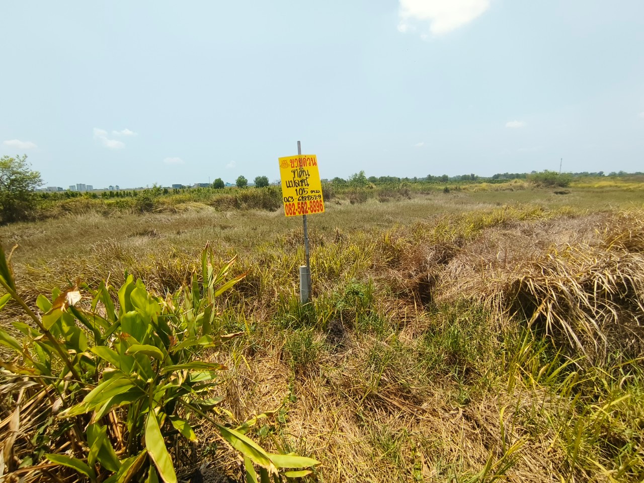 ขายที่ดิน105ตารางวา ซอยบ้านสวนอากง ตำบลองครักษ์ อำเภอองครักษ์ จังหวัดนครนายก